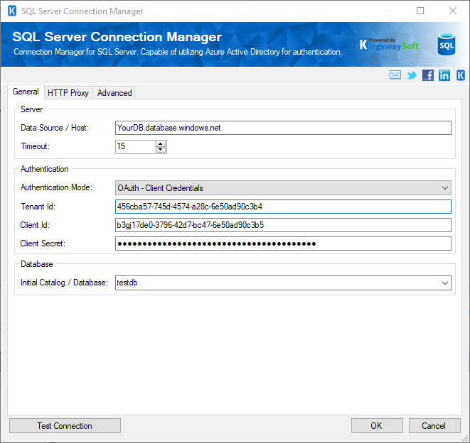 SQL Server Connection Manager